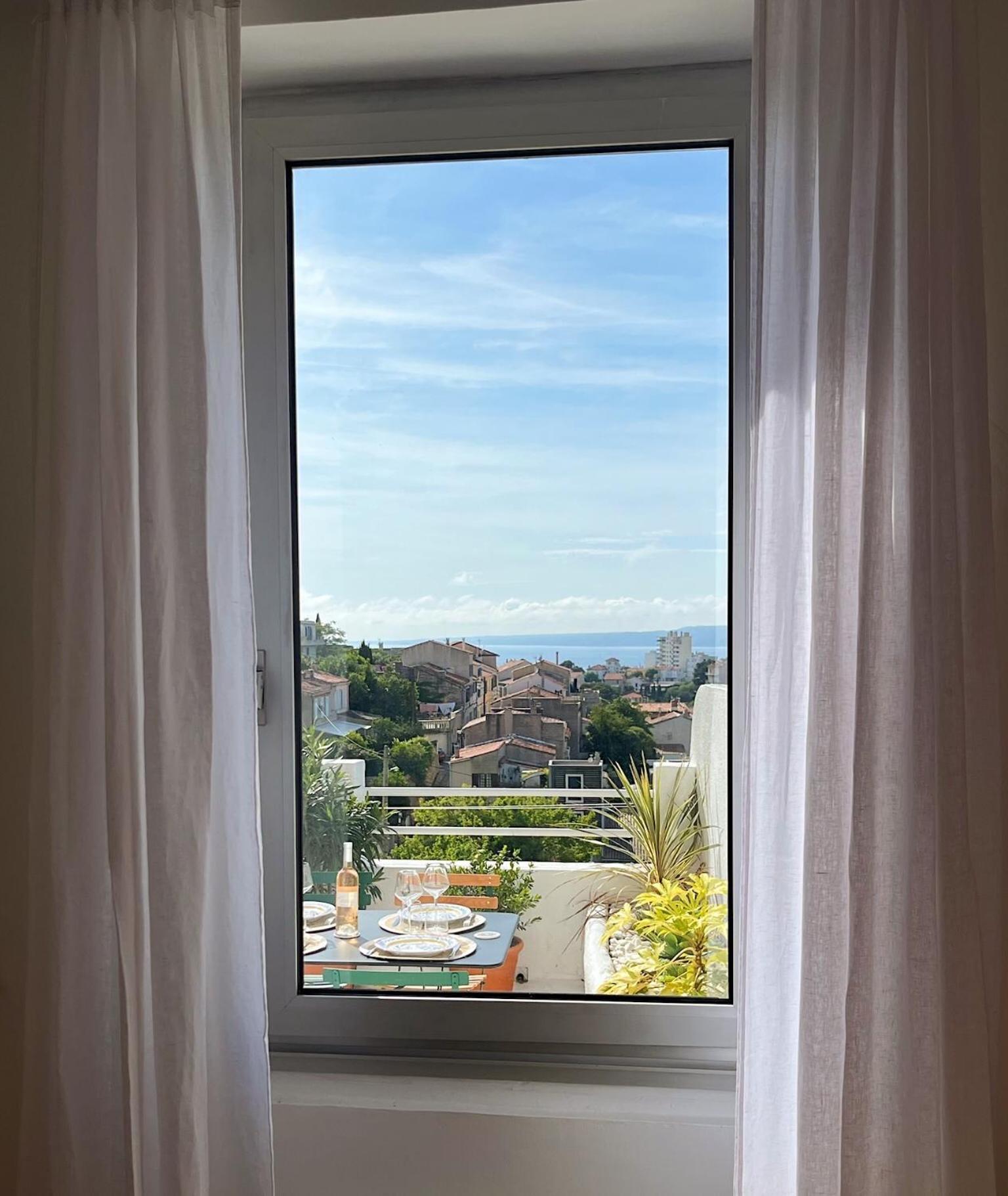 Charmant Studio-Terrasse Vue Mer Μασσαλία Εξωτερικό φωτογραφία